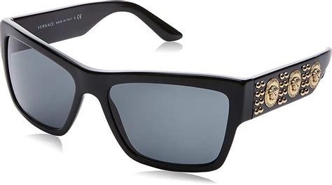 versace 3 medusa sunglasses ve 4289|Versace 60mm embellished oval sunglasses.